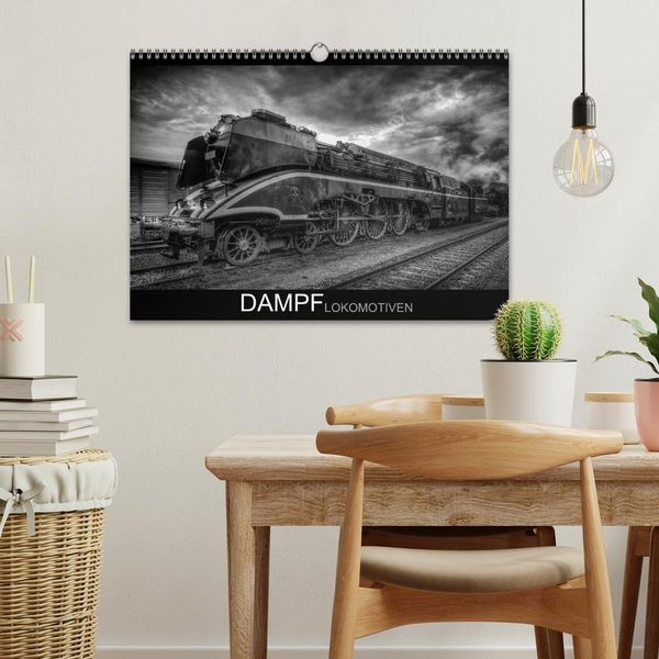 Produktbild: Dampflokomotiven (Wandkalender 2026 DIN A3 quer), CALVENDO Monatskalender