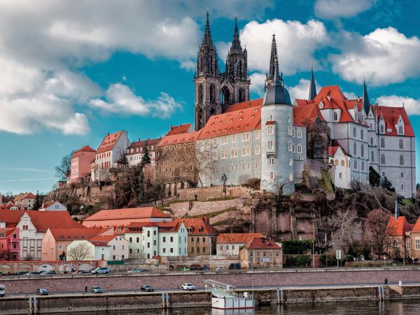 Produktbild: CALVENDO Puzzle Albrechtsburg Mei&szlig;en | 1000 Teile Lege-Gr&ouml;&szlig;e 64x48cm Foto-Puzzle f&uuml;r gl&uuml;ckliche Stunden