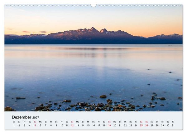 Produktbild: Feuerland - Am Puls der Wildnis (hochwertiger Premium Wandkalender 2027 DIN A2 quer), Kunstdruck in Hochglanz