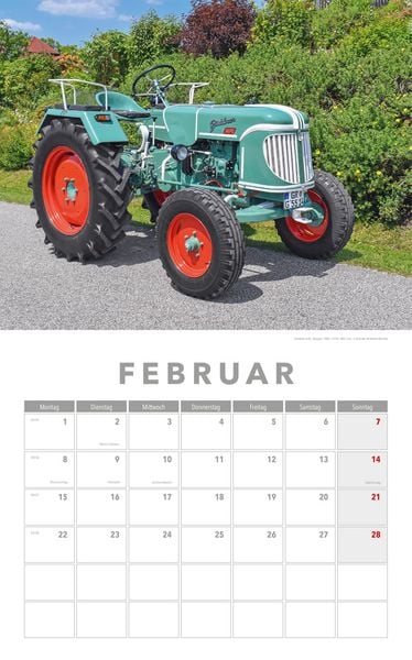 Produktbild: Traktoren Kalender 2027