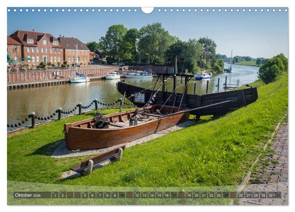Produktbild: Hooksiel im Friesland (Wandkalender 2026 DIN A3 quer), CALVENDO Monatskalender
