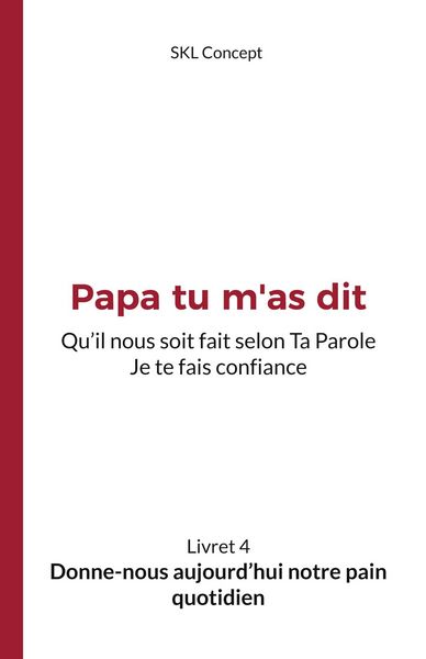 Produktbild: Donne-nous aujourd'hui notre pain quotidien
