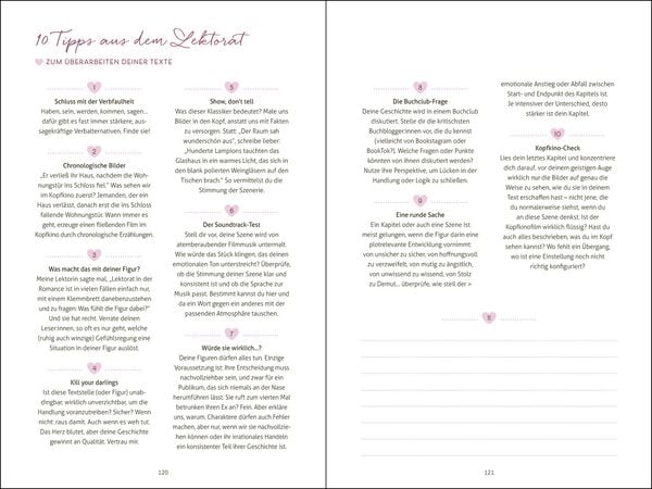 Produktbild: Writing Romance. Dein Schreib-Workshop f&uuml;r deine ultimative Lovestory
