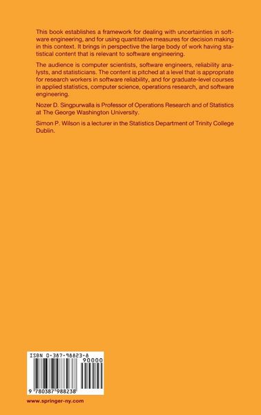 Produktbild: Statistical Methods in Software Engineering