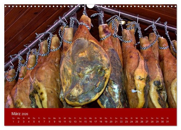 Produktbild: Schinken und Wurst (Wandkalender 2026 DIN A3 quer), CALVENDO Monatskalender