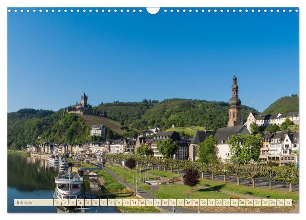 Produktbild: Die Mosel von Metz bis Koblenz (Wandkalender 2026 DIN A3 quer), CALVENDO Monatskalender