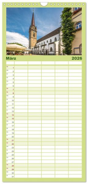 Produktbild: Familienplaner 2026 - Radolfzell am sch&ouml;nen Bodensee mit 5 Spalten (Wandkalender, 21 x 45 cm) CALVENDO