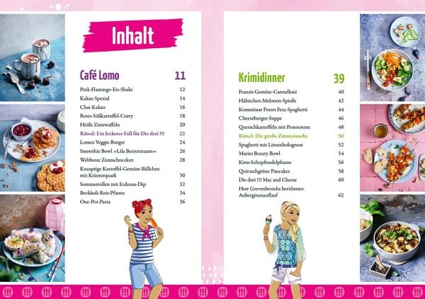 Produktbild: Die drei !!! - Das Koch- und Backbuch