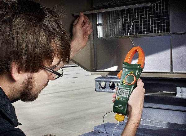 Produktbild: Extech MA445 Hand-Multimeter, Stromzange digital CAT III 600V Anzeige (Counts): 4000