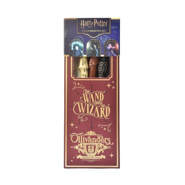 Produktbild: Harry Potter 3er Stiftepack Zauberst&auml;be