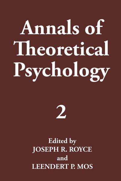 Produktbild: Annals of Theoretical Psychology