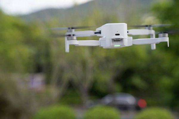 Produktbild: Potensic ATOM SE Quadrocopter RtF Einsteiger, Kameraflug Grau
