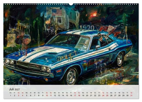 Produktbild: Steroide auf vier R&auml;dern (hochwertiger Premium Wandkalender 2027 DIN A2 quer), Kunstdruck in Hochglanz