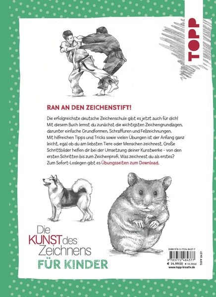 Produktbild: Die Kunst des Zeichnens f&uuml;r Kinder Zeichenschule