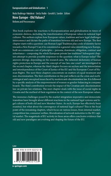 Produktbild: New Europe - Old Values?