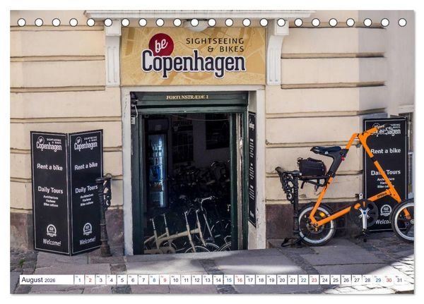 Produktbild: Sommer in Kopenhagen (Tischkalender 2026 DIN A5 quer), CALVENDO Monatskalender