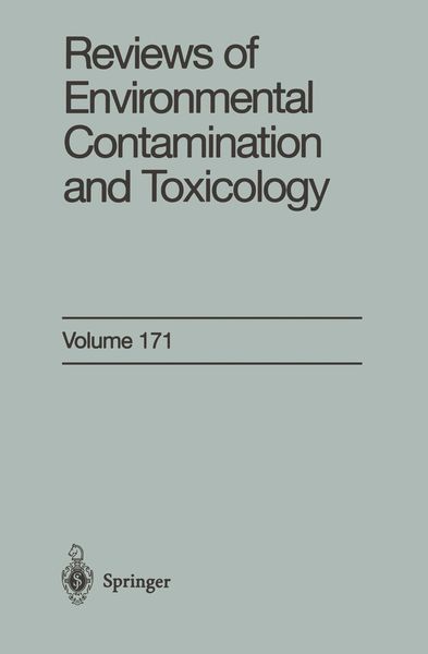 Produktbild: Reviews of Environmental Contamination and Toxicology