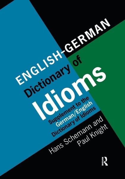 Produktbild: English/German Dictionary of Idioms