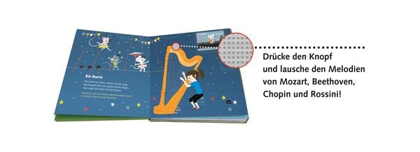 Produktbild: Mein kleines Musikbuch &ndash; Instrumente spielen Rossini, Chopin & Co