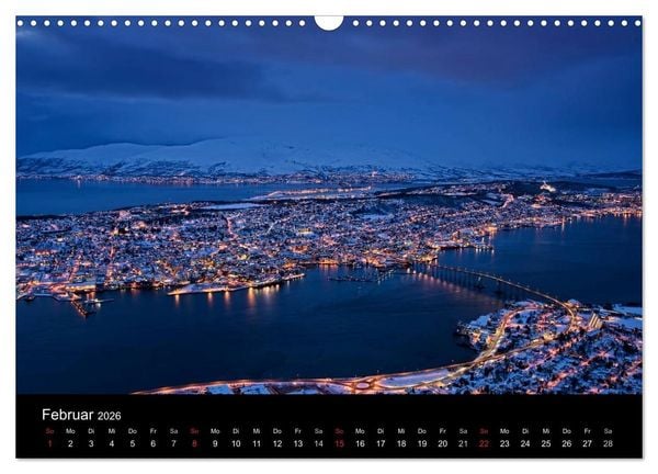 Produktbild: N&auml;chtliche St&auml;dte (Wandkalender 2026 DIN A3 quer), CALVENDO Monatskalender