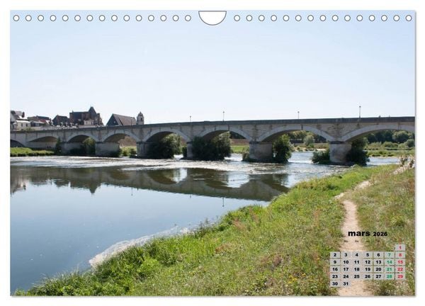 Produktbild: Bords de Loire Ville d'Amboise (Calendrier mural 2026 DIN A4 vertical), CALVENDO calendrier mensuel