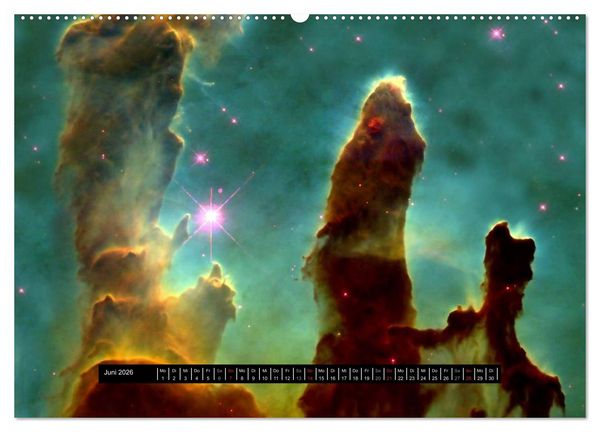 Produktbild: Planetarischer Nebel (Wandkalender 2026 DIN A2 quer), CALVENDO Monatskalender