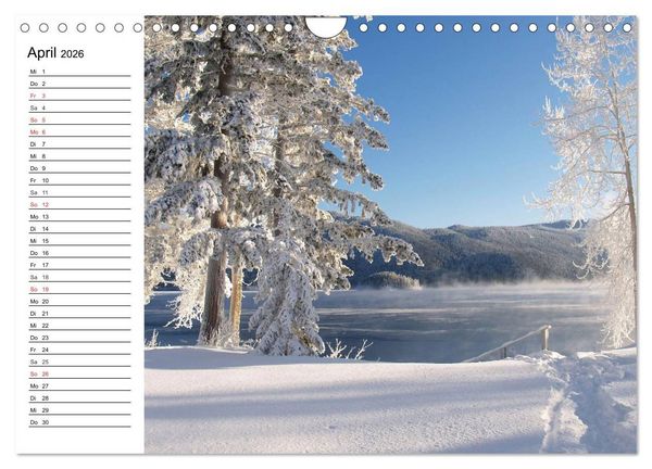 Produktbild: Winterm&auml;rchen. Landschaften im Schnee (Wandkalender 2026 DIN A4 quer), CALVENDO Monatskalender