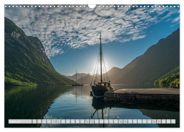 Produktbild: Norway / UK-Version (Wall Calendar 2027 DIN A3 landscape), CALVENDO 12 Month Wall Calendar