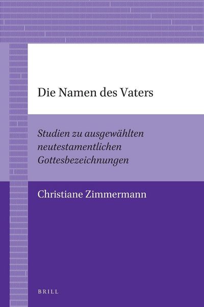 Produktbild: Die Namen des Vaters