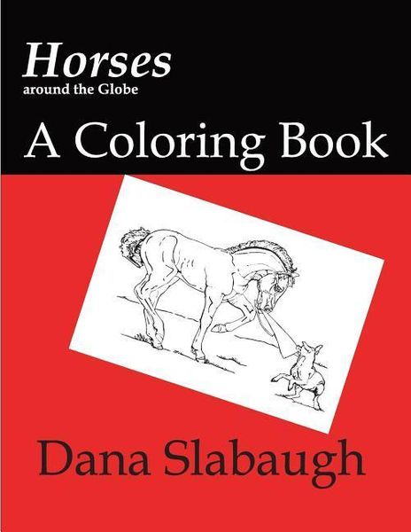 Produktbild: Horses around the Globe: a coloring book