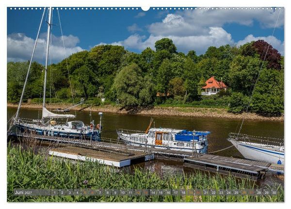 Produktbild: Bremen-Nord - maritim und angenehm (hochwertiger Premium Wandkalender 2027 DIN A2 quer), Kunstdruck in Hochglanz