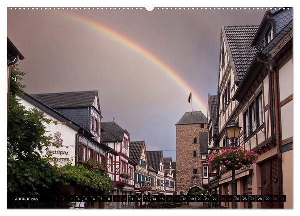 Produktbild: Ahrweiler - Mittelalterflair an der Ahr (hochwertiger Premium Wandkalender 2027 DIN A2 quer), Kunstdruck in Hochglanz