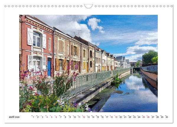 Produktbild: Amiens - Capitale de la Somme (Calendrier mural 2026 DIN A3 vertical), CALVENDO calendrier mensuel