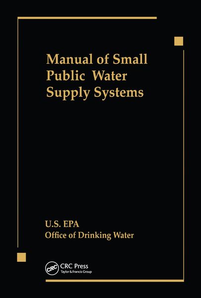 Produktbild: Manual of Small Public Water Supply Systems