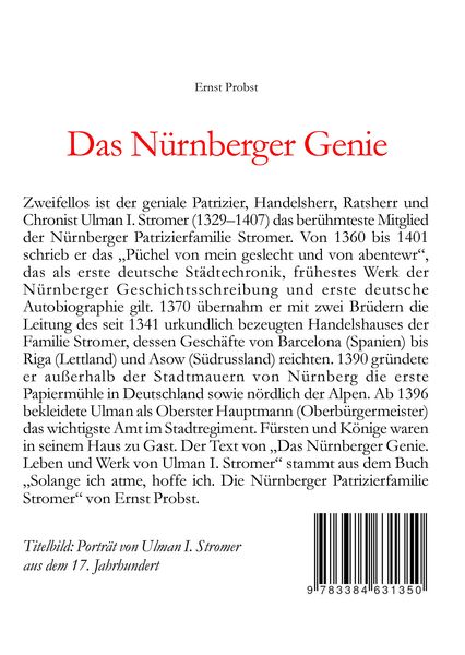 Produktbild: Das N&uuml;rnberger Genie