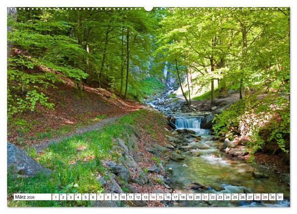 Produktbild: Kraftpl&auml;tze in den Bergen (Wandkalender 2026 DIN A2 quer), CALVENDO Monatskalender