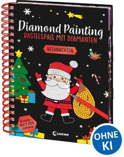 Produktbild: Diamond Painting - Bastelspa&szlig; mit Diamanten - Weihnachten