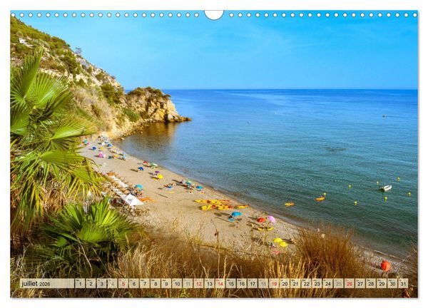 Produktbild: La belle Andalousie: S&eacute;ville - M&aacute;laga - Grenade - Ronda - Antequera (Calendrier mural 2026 DIN A3 vertical), CALVENDO calendrier mensuel