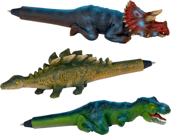 Produktbild: Kugelschreiber - T-Rex World, sort. im Display