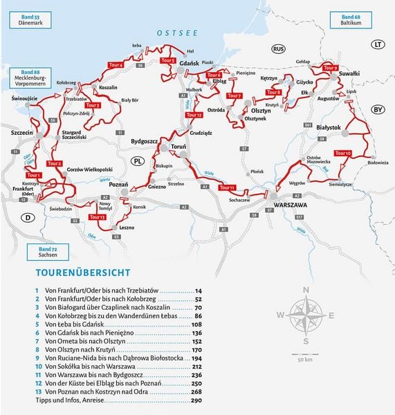 Produktbild: Entdeckertouren mit dem Wohnmobil Polen Der Norden