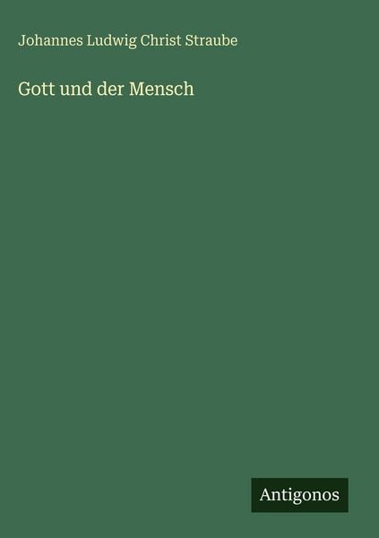 Produktbild: Gott und der Mensch