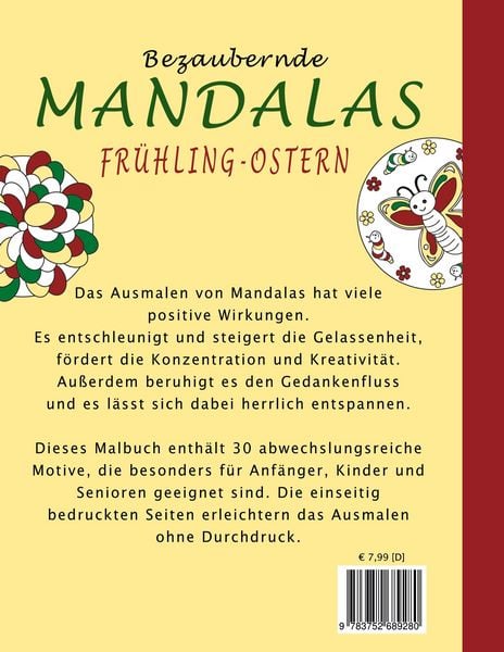 Produktbild: Bezaubernde Mandalas - Fr&uuml;hling-Ostern