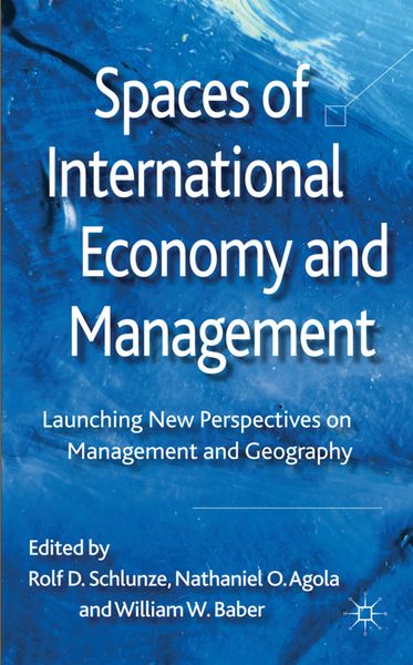 Produktbild: Spaces of International Economy and Management