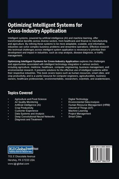 Produktbild: Optimizing Intelligent Systems for Cross-Industry Application