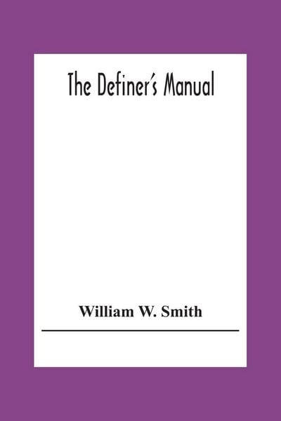 Produktbild: The Definer'S Manual