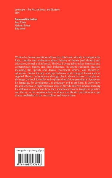 Produktbild: Drama and Curriculum