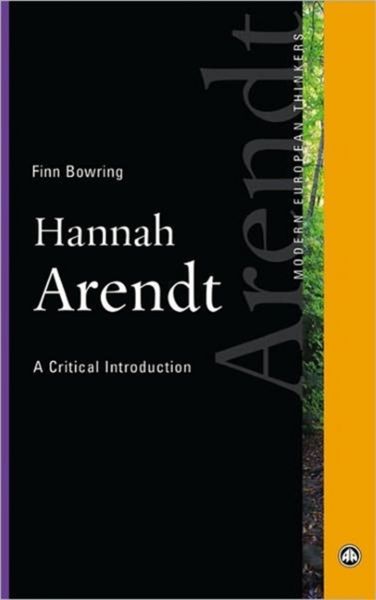 Produktbild: Bowring, F: Hannah Arendt