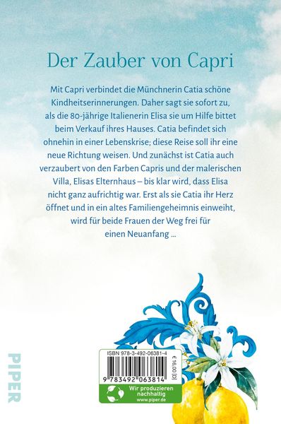 Produktbild: Die Frauen von Capri &ndash; Im blauen Meer der Tage