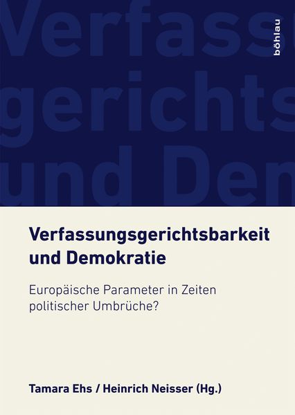 Produktbild: Verfassungsgerichtsbarkeit und Demokratie