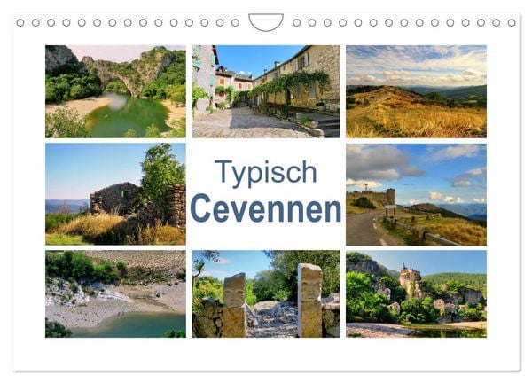 Typisch Cevennen (Wandkalender 2026 DIN A4 quer), CALVENDO Monatskalender